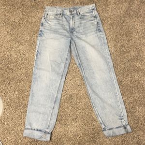 American eagle bootcut and mom jeans